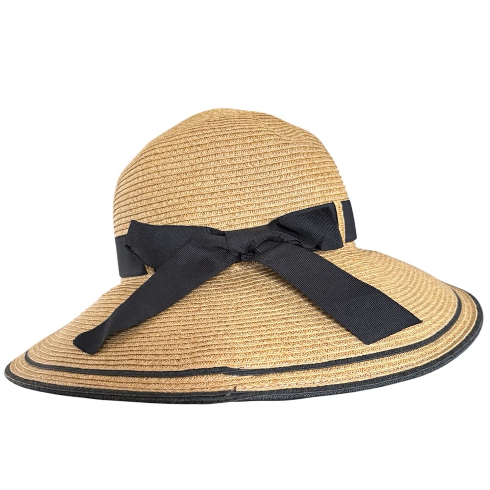 Scala Collection Handcrafted Wide Brim Women’s Straw Hat One Size